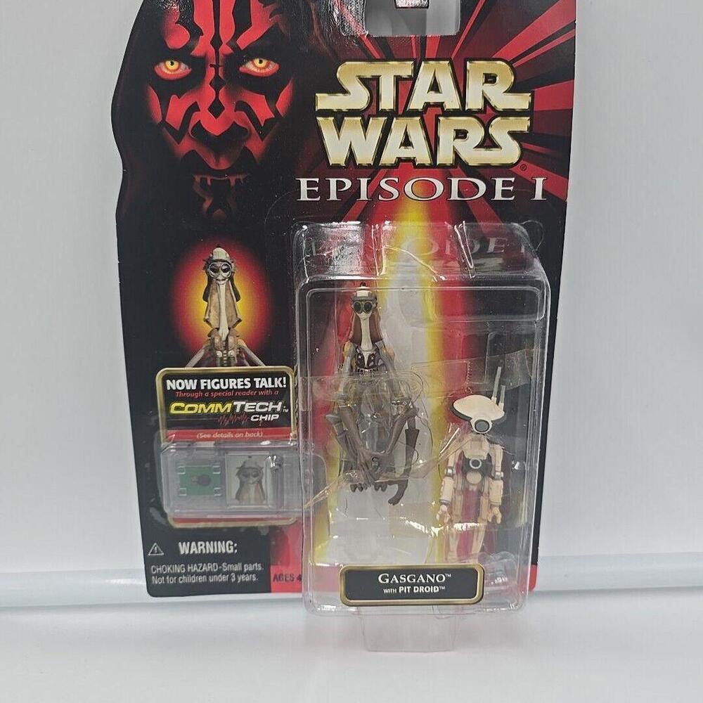 1998‎ Hasbro Gasgano With Pit Droid Star Wars Episode I Action Figure - Picture 6 of 9